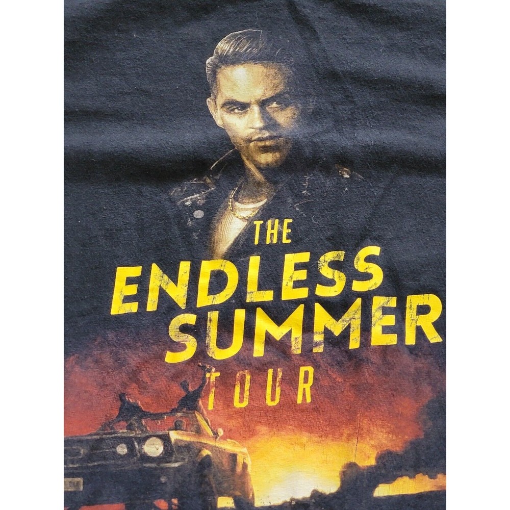 G-Eazy The Endless Summer Tour T-Shirt Black Sz Medium Pre-owned